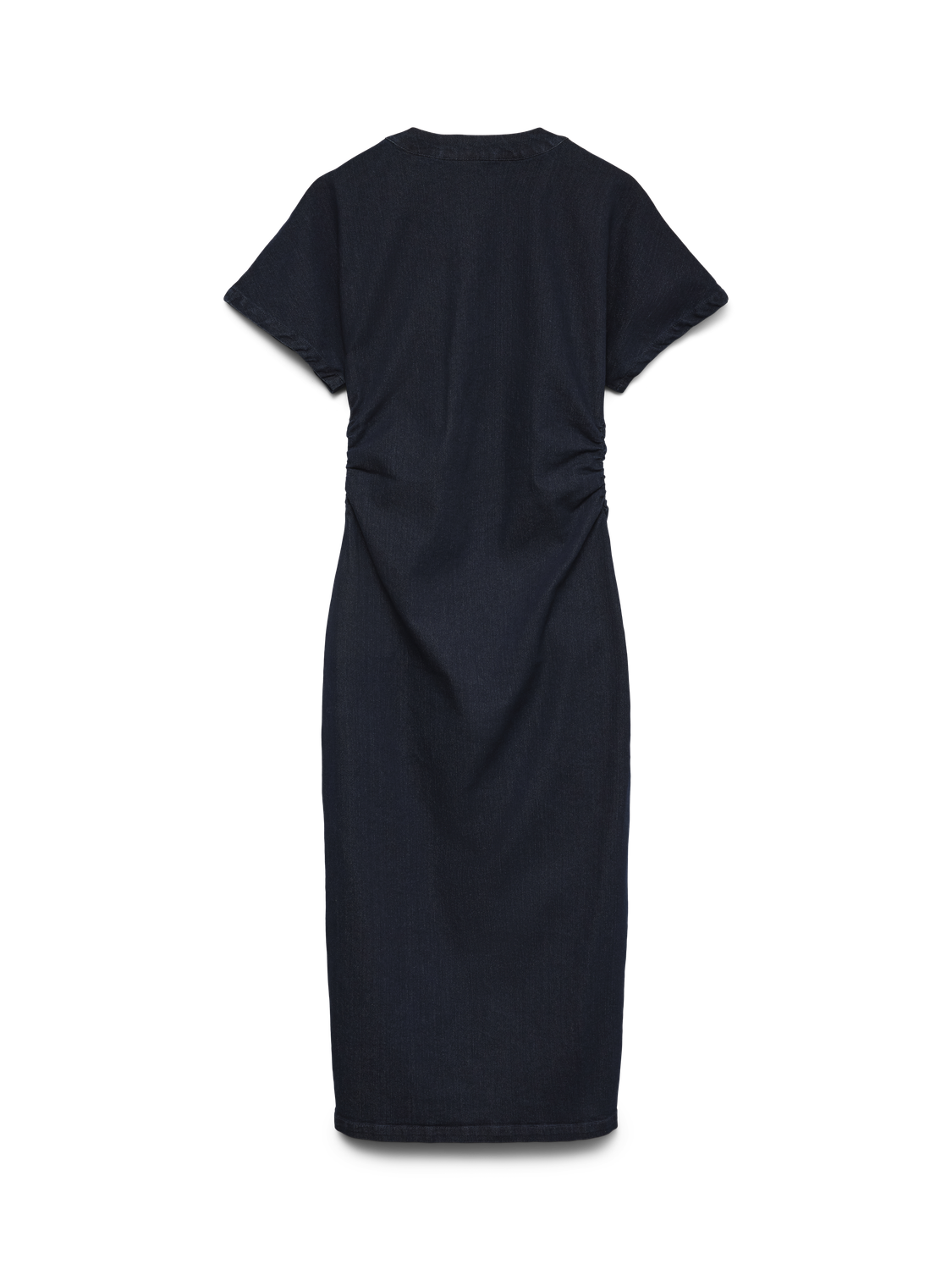 VMSANNI Long Dress - Dark Blue Denim